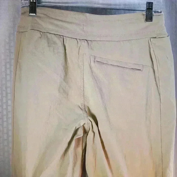 Athleta Size 4 Tan Trekkie North Jogger stretch, athletic, zippers - Picture 8 of 14